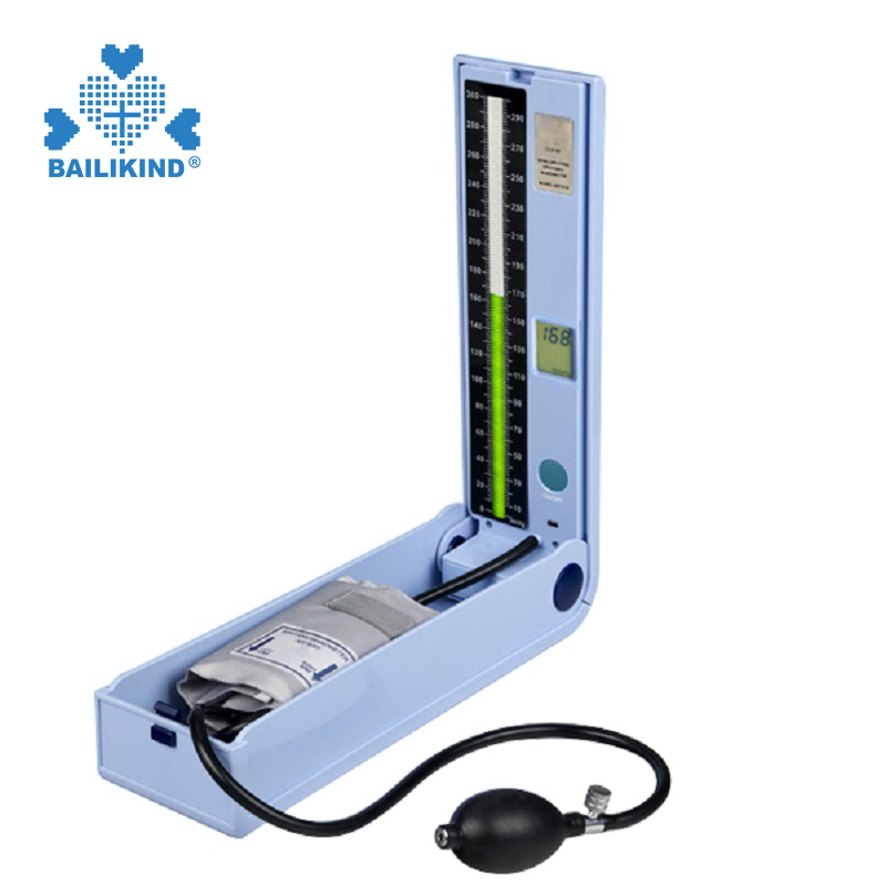 De gebruiksmethode Mercury-bloeddrukmeter