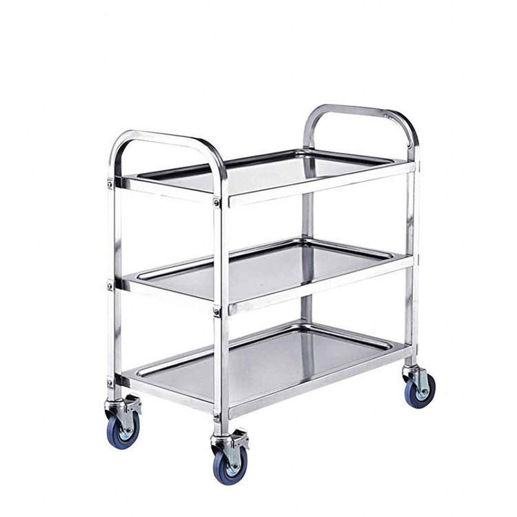 3 Tier Keuken Eetzaal Food Service Utility Cart