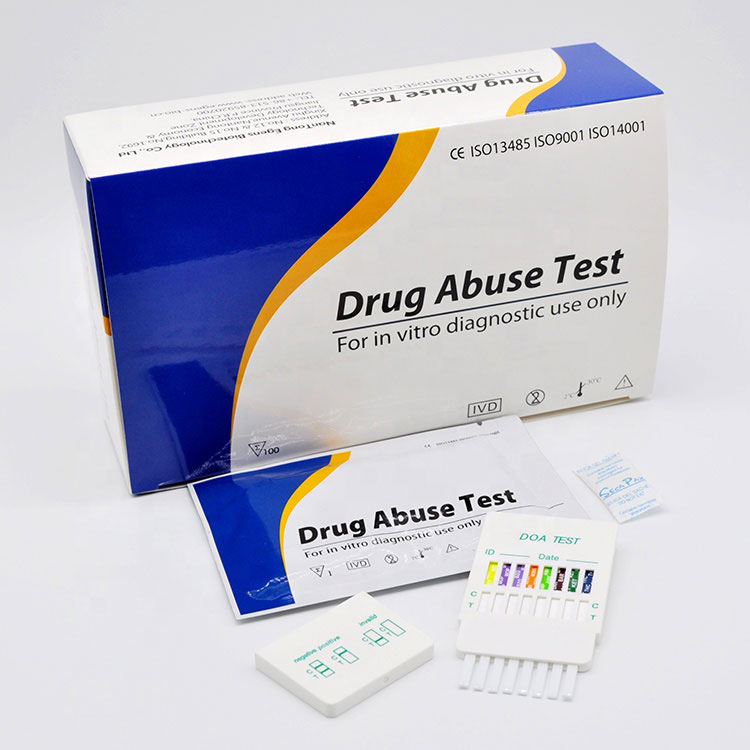 Goedgekeurde Doa 8 In 1 Multi Panel Drug Of Abuse Test