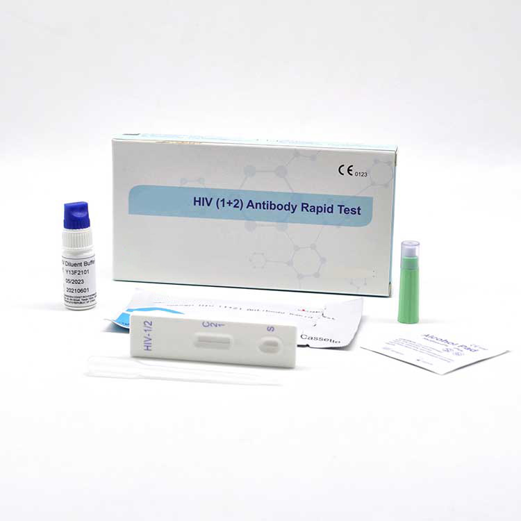 Ce0123 Goedgekeurd Bloed 1+2 Thuisgebruik Hiv Aids Zelfteststrips Kits