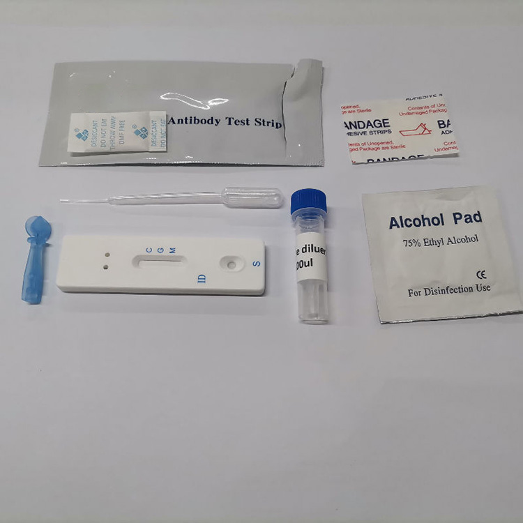 Covid-2019 Colloïdaal Goud Antilichaam Kit Igm Igg Snelle Antigeen Test Kit