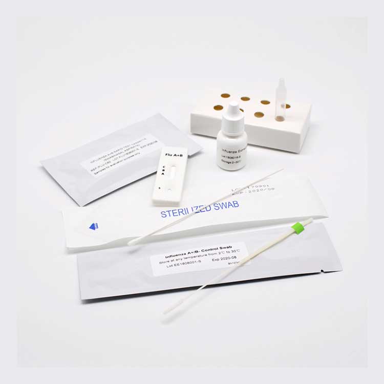 H1n1 Influenza Virus A+b Swab/neusaspiraat snelle testkit