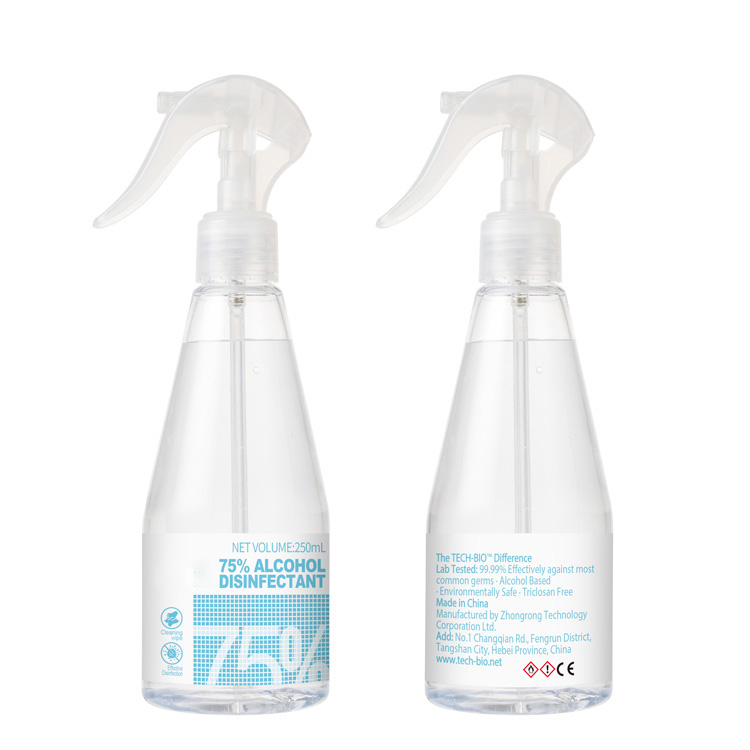 Techbio Hypochlorous Alcohol Handdesinfecterend Desinfectiemiddel Spray